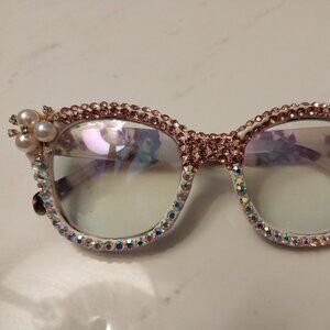 Ballerina Pink Paris Pearl Reading Glasses 2.0 – Alice in Wonderland NBW